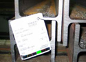 Secure dispatch control: labels and tags with detachable/easy tear-off portion